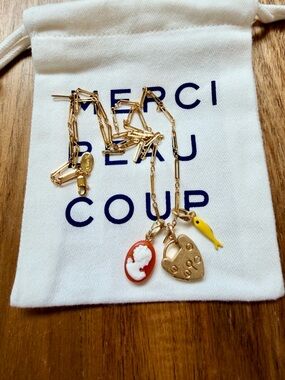 Clare V SABINE NECKLACE original $195